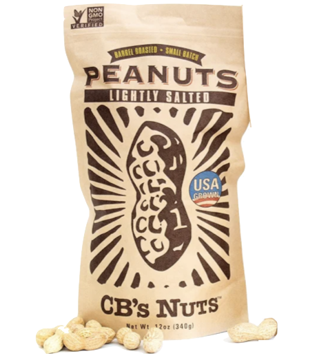 Peanuts – in shell, barrel roasted, lightly salted